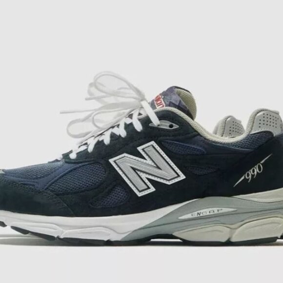New Balance 990v3 Men's Shoes M990NB3 Size US 10.5 Made in USA Navy Denim MiUSA - Picture 6 of 16
